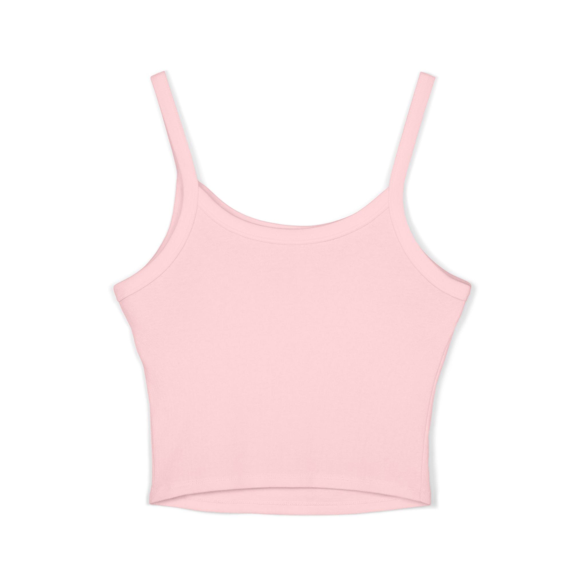 Spaghetti Tank — “Fiction is my favorite coping strategy” Literary Crop Top