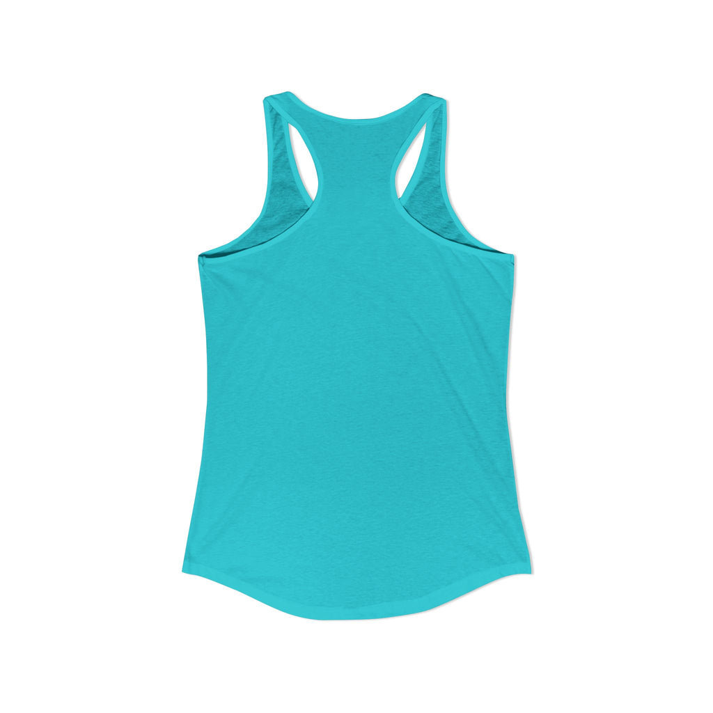 Canine Sleuth Book Merch: Women's Ideal Racerback Tank