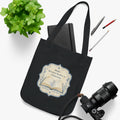 Organic Canvas Tote — "Books. Because Reality is Exhausting" Vintage Literary Tote Bag